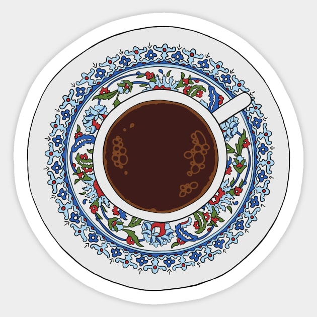 Turkish Coffee Sticker by smithandco